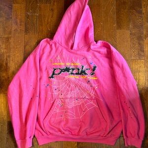 Pink Spider Hoodie